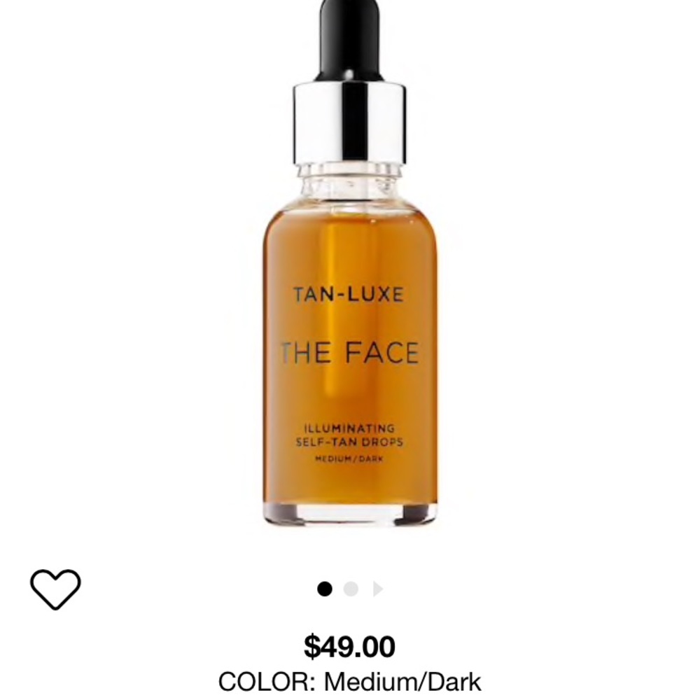 Tan-Luxe the face illuminating self-tan drops
